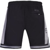 Pro Standard NBA Mens Pro Standard Mens NBA Script Tail Cotton Double Knit Athletic Short(Black/Gray)