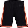 Pro Standard NBA Mens Pro Standard Mens NBA Script Tail Cotton Double Knit Athletic Short(Black/Orange)
