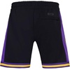 Pro Standard NBA Mens Pro Standard Mens NBA Script Tail Cotton Double Knit Athletic Short(Black/Purple)