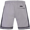 Pro Standard NBA Mens Pro Standard Mens NBA Script Tail Cotton Double Knit Athletic Short(Gray/Black)