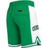 Pro Standard NBA Mens Pro Standard Mens NBA Script Tail Cotton Double Knit Athletic Short(Kelly Green)
