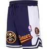 Pro Standard NBA Mens Pro Standard Mens NBA Script Tail Cotton Double Knit Athletic Short(Midnight Navy)