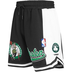 Pro Standard NBA Mens Pro Standard Mens NBA Script Tail Cotton Double Knit Athletic Short(Black)