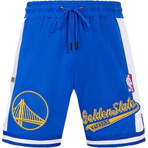 Pro Standard NBA Mens Pro Standard Mens NBA Script Tail Cotton Double Knit Athletic Short(Royal Blue)