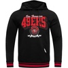 Pro Standard Mens NFL Team Badge Brushed Back French Terry Pull Over Hoodie