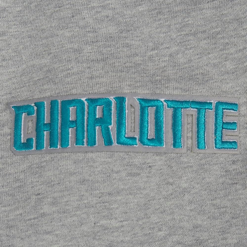 image:imagePro Standard Mens NBA Classic Chenille Cotton Double Knit Pull Over HoodieHeather GrayBlack