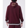 Pro Standard Mens NBA Classic Chenille Cotton Double Knit Pull Over Hoodie(Wine)