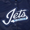Pro Standard Womens NHL Classic Chenille Satin Satin Jacket(Midnight Navy)