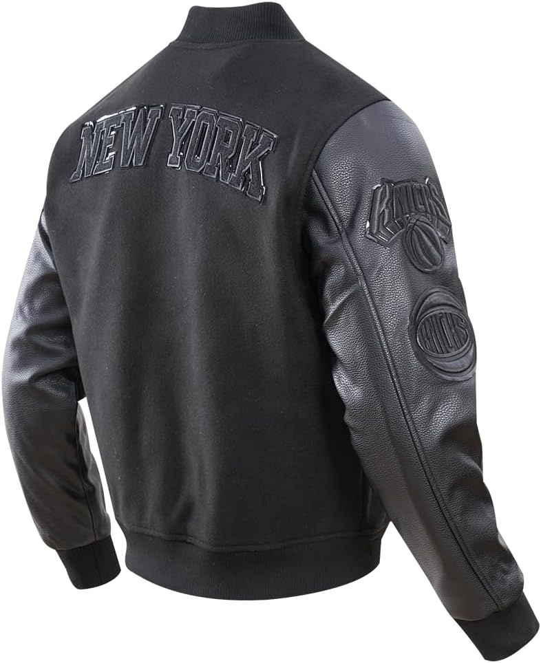 image:imagePro Standard Mens NBA Classic Varsity JacketBlack