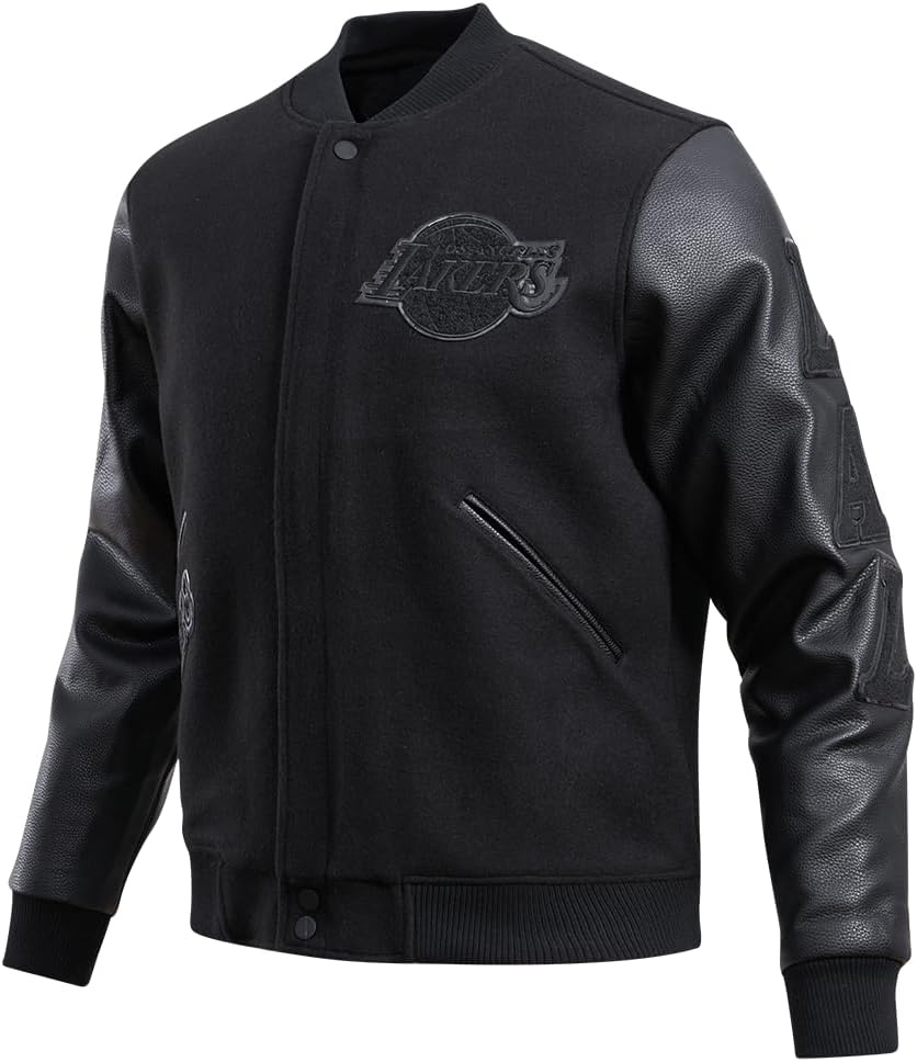 image:imagePro Standard Mens NBA Classic Varsity JacketBlack