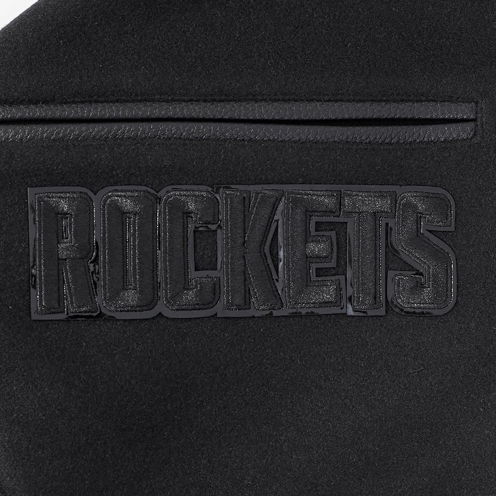 image:imagePro Standard Mens NBA Classic Varsity JacketTriple Black