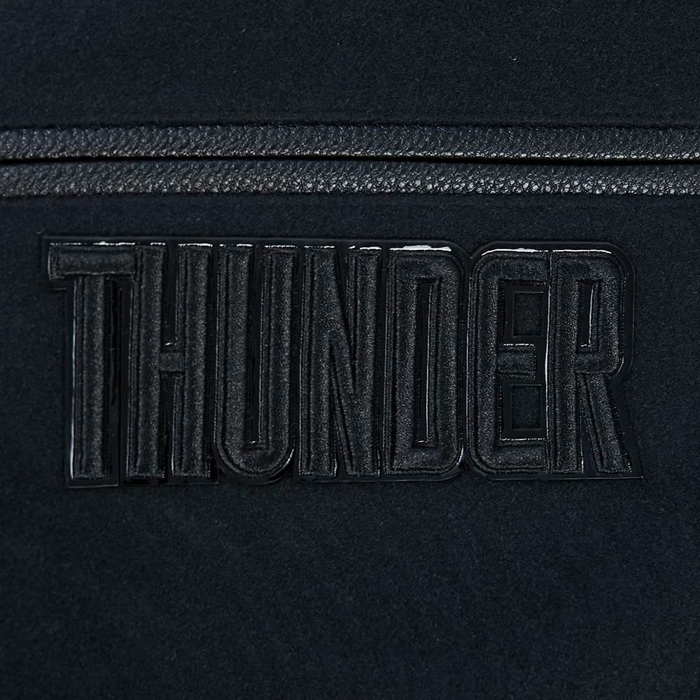image:imagePro Standard Mens NBA Classic Varsity JacketTriple Black
