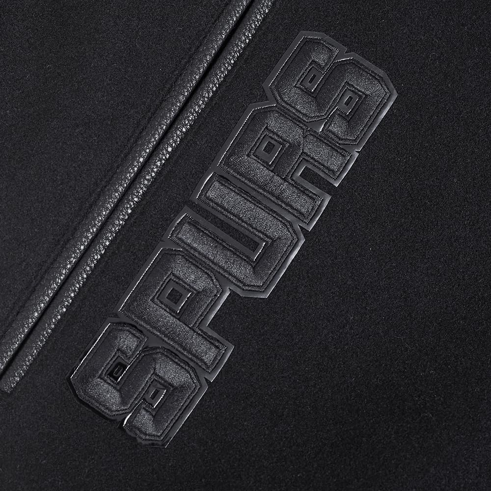 image:imagePro Standard Mens NBA Classic Varsity JacketTriple Black