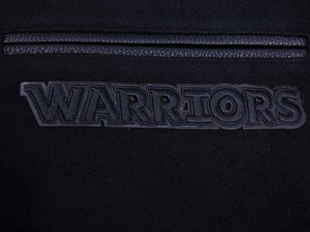 image:imagePro Standard Mens NBA Classic Varsity JacketTriple Black