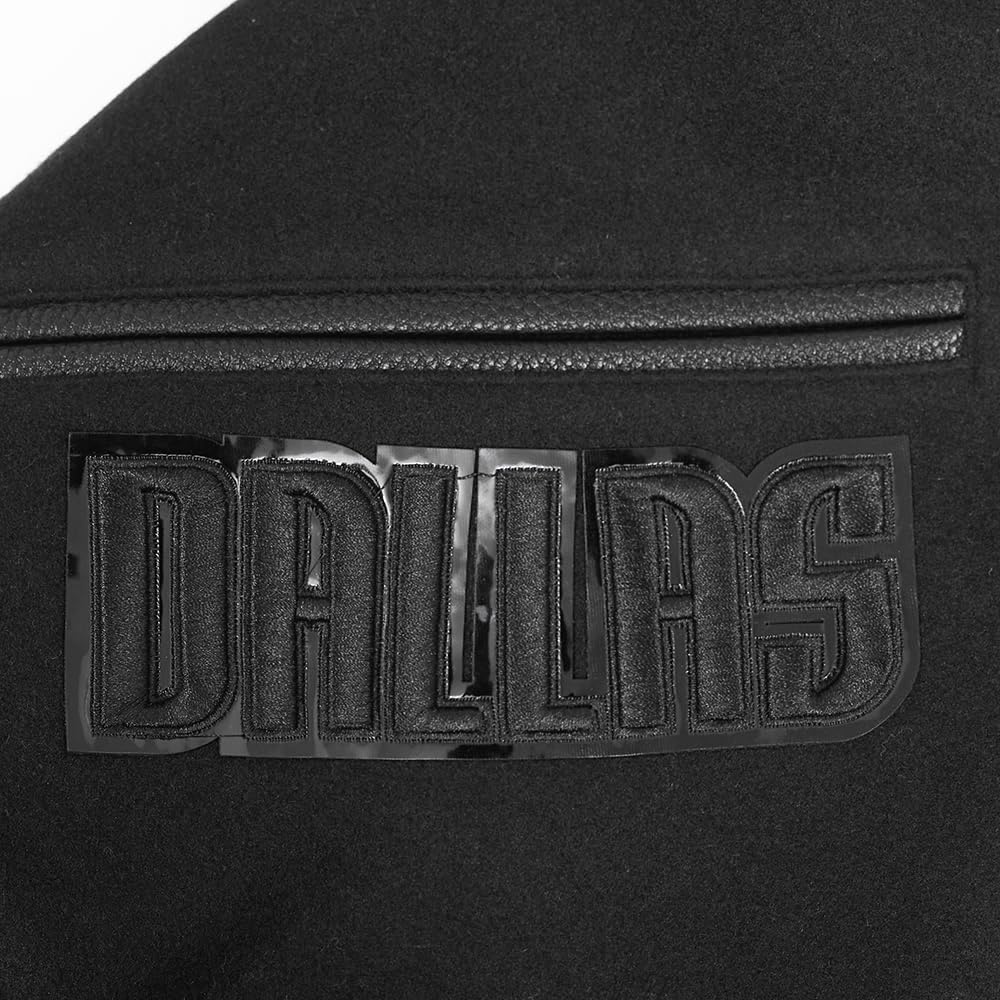 image:imagePro Standard Mens NBA Classic Varsity JacketTriple Black