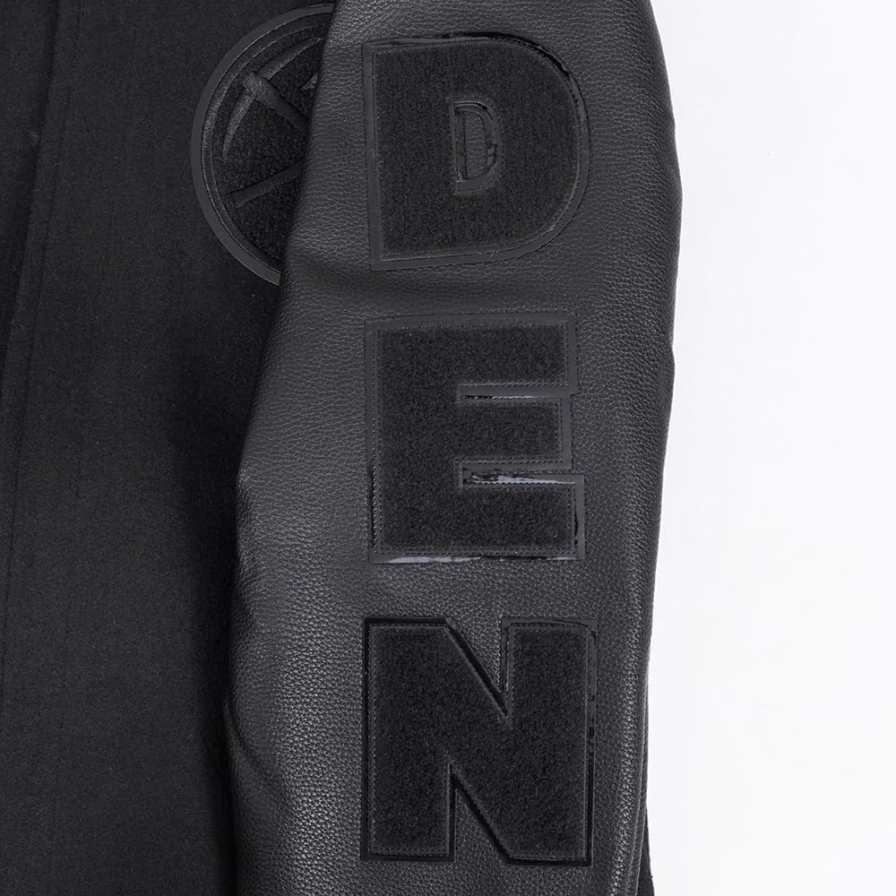 image:imagePro Standard Mens NBA Classic Varsity JacketTriple Black