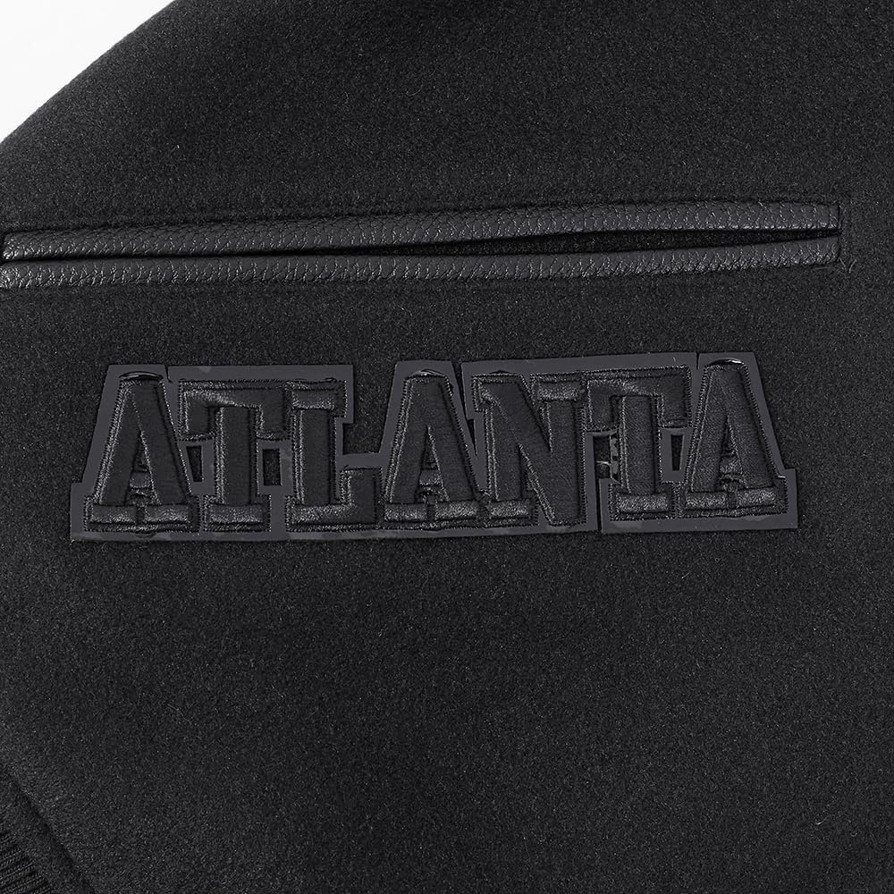 image:imagePro Standard Mens NBA Classic Varsity JacketTriple Black
