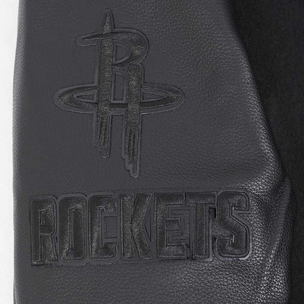 image:imagePro Standard Mens NBA Classic Varsity JacketTriple Black