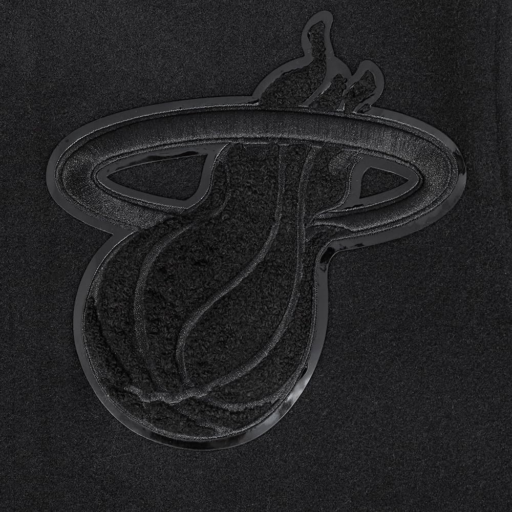 image:imagePro Standard Mens NBA Classic Varsity JacketTriple Black