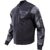 Pro Standard Mens NBA Classic Varsity Jacket(Black)
