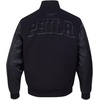Pro Standard Mens NBA Classic Varsity Jacket(Triple Black)