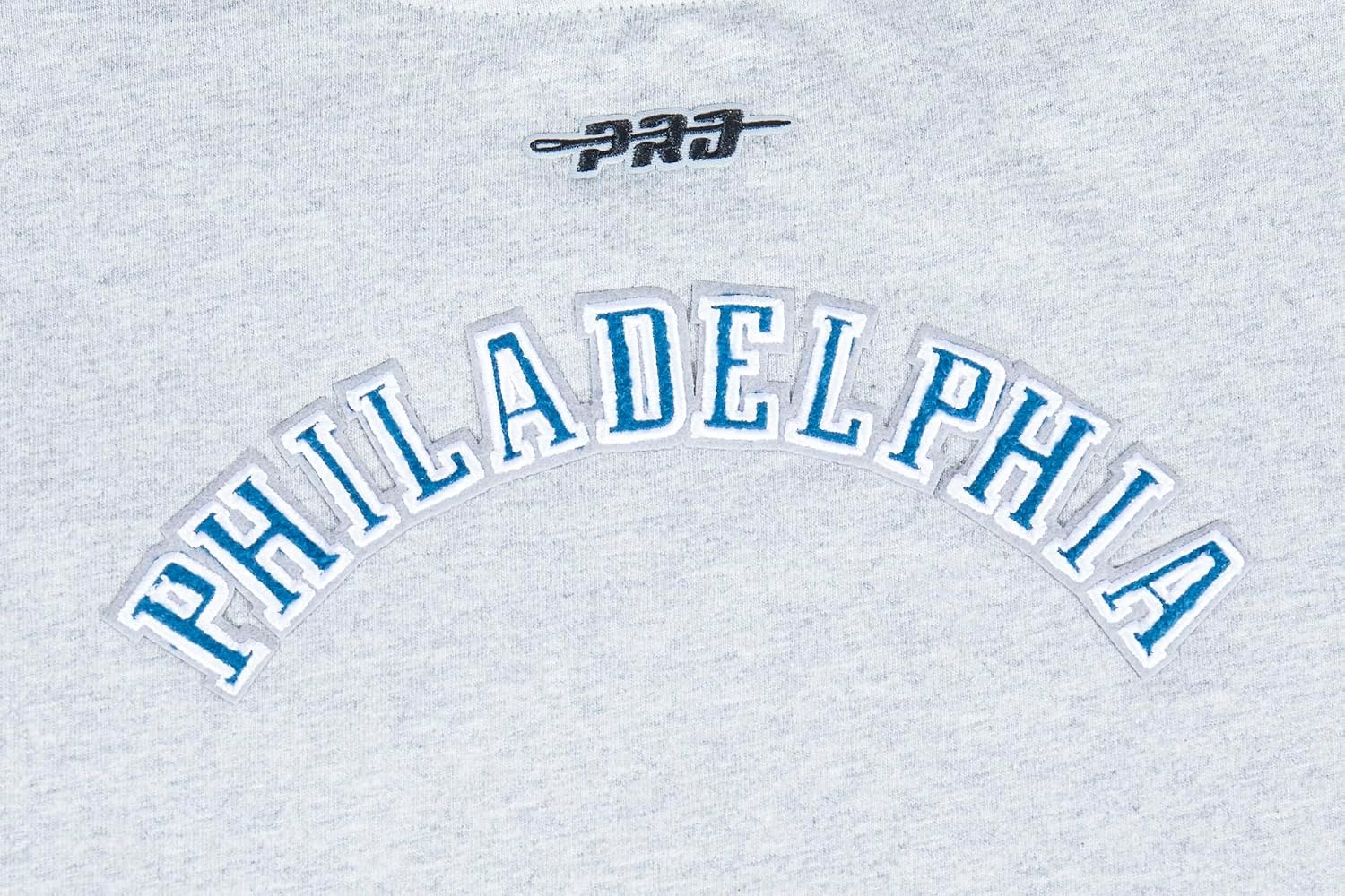 image:imagePro Standard Big Girls NFL Philadelphia Eagles Classic Essentials Short Sleeve Boxy Tee Heather Grey S