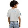 Pro Standard Big Girls NFL Philadelphia Eagles Classic Essentials Short Sleeve Boxy Tee Heather Grey S