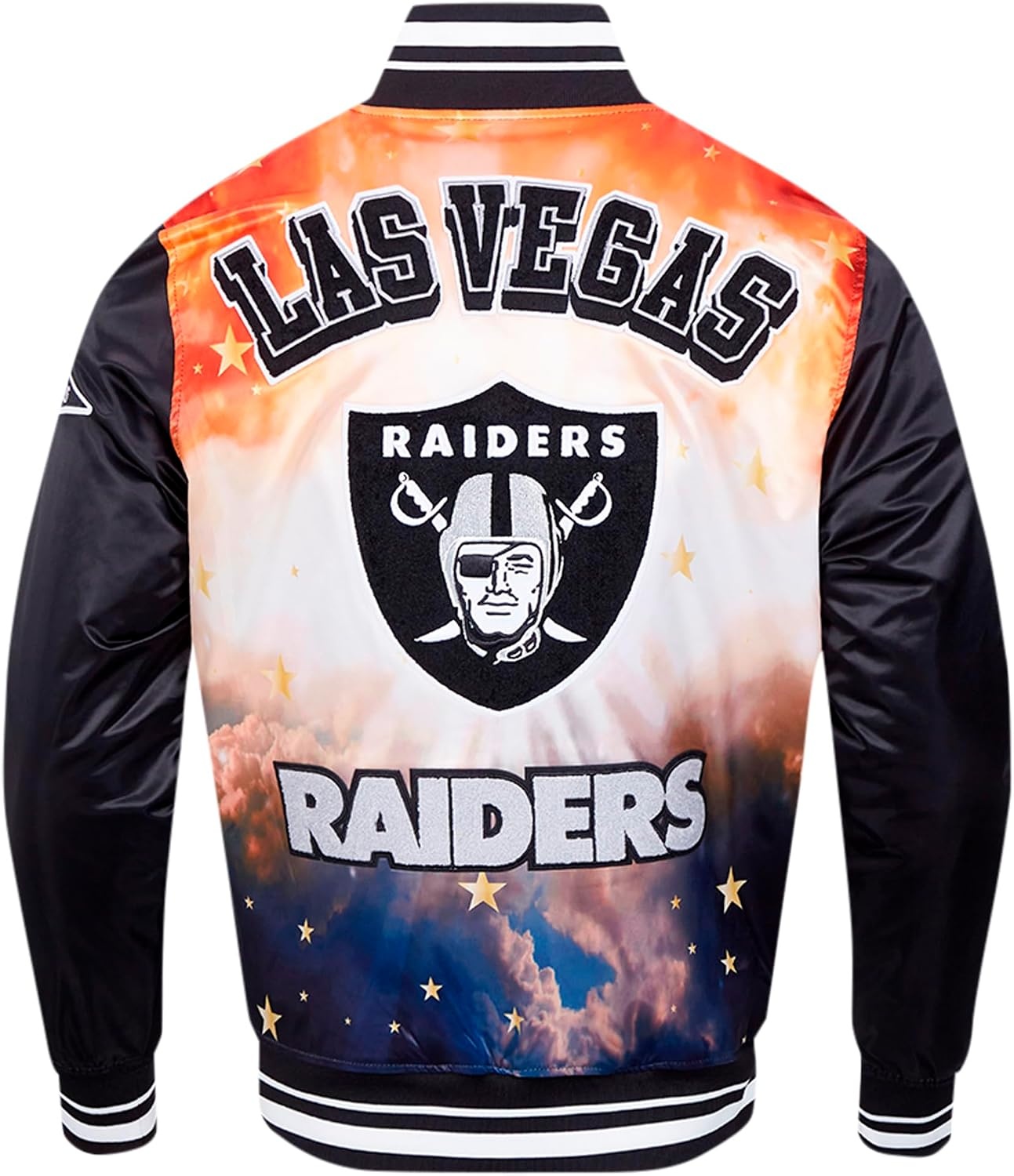 image:imagePro Standard Mens NFL Sublimated Satin Jacket Satin JacketBlack