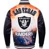 Pro Standard Mens NFL Sublimated Satin Jacket Satin Jacket(Black)