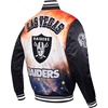 Pro Standard Mens NFL Sublimated Satin Jacket Satin Jacket(Black)