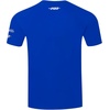 Pro Standard Mens University of Kansas Classic Chenille Short Sleeve Tee Royal Blue 2XL