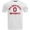 Pro Standard Mens Ohio State University Classic Chenille Short Sleeve Tee White M