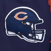 Pro Standard Mens NFL Team Badge Brushed Back French Terry Pull Over Hoodie(Blue)