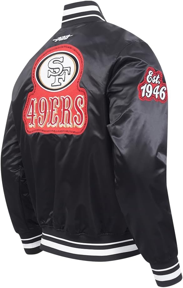 image:imagePro Standard Mens NFL DIY Pick Stitch Satin Jacket