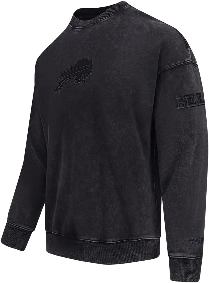 image:imagePro Standard Mens NFL Washed Classic Crewneck Sweatshirt