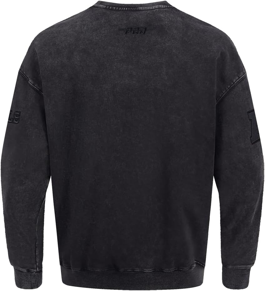 image:imagePro Standard Mens NFL Washed Classic Crewneck Sweatshirt