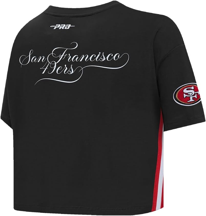 image:imagePro Standard Womens NFL Sugar Skull Short Sleeve Boxy Tee