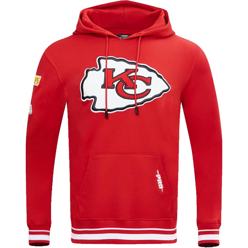 image:imagePro Standard MENS NFL KANSAS CITY CHIEFS CLASSIC CHENILLE PULL OVER HOODIE RED S