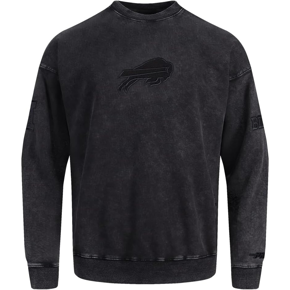 image:imagePro Standard Mens NFL Washed Classic Crewneck Sweatshirt