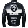 Mens NFL Moto Leather Jacket