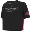 Pro Standard Womens NFL Sugar Skull Short Sleeve Boxy Tee