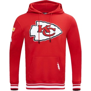 Pro Standard MENS NFL KANSAS CITY CHIEFS CLASSIC CHENILLE PULL OVER HOODIE RED S