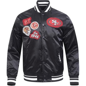 Pro Standard Mens NFL DIY Pick Stitch Satin Jacket