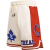 Mens NHL Retro Classics Athletic Short(Off-white/Red)