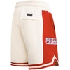 Mens NHL Retro Classics Athletic Short(Off-white/Red)