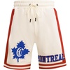 Mens NHL Retro Classics Athletic Short(Off-white/Red)