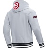 Pro Standard Mens NBA Classic Chenille Cotton Double Knit Pull Over Hoodie(Forest Green)