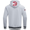 Pro Standard Mens NBA Classic Chenille Cotton Double Knit Pull Over Hoodie(Forest Green)