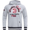 Pro Standard Mens NBA Classic Chenille Cotton Double Knit Pull Over Hoodie(Forest Green)