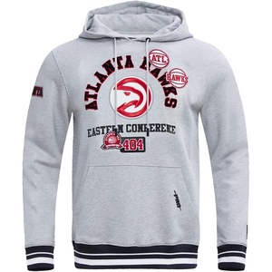 Pro Standard Mens NBA Classic Chenille Cotton Double Knit Pull Over Hoodie(Forest Green)